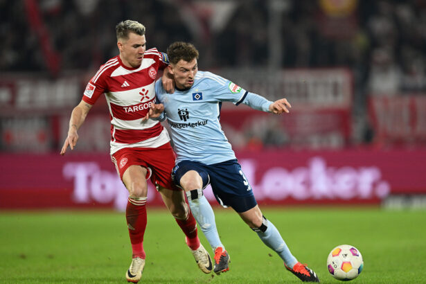 HSV: Moritz Heyer kehrt mit Fortuna Düsseldorf nach Hamburg zurück.