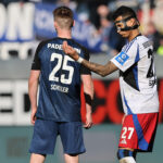 Spielt Davie Selke auch in der nächsten Saison für den HSV? Der Stürmer würde gerne bleiben, doch Einigkeit hinsichtlich eines neuen Vertrags besteht noch nicht.