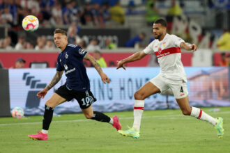 Josha Vagnoman verließ den HSV 2022 in Richtung VfB Stuttgart.