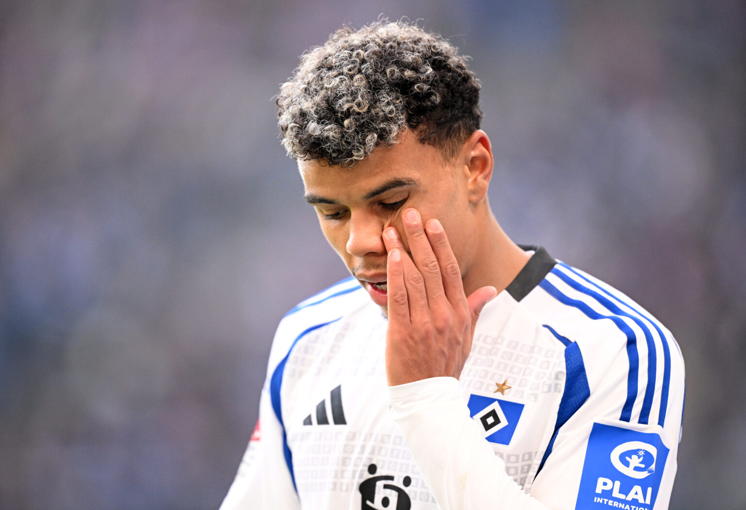 Ransford Königsdörffer sprach über die HSV-Pleite gegen Braunschweig.