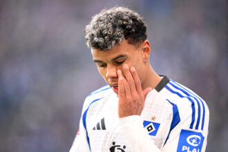 Ransford Königsdörffer sprach über die HSV-Pleite gegen Braunschweig.
