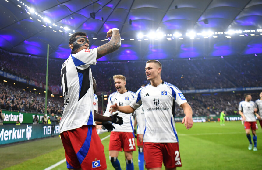 Davie Selke und Miro Muheim könnten in der HSV-Startelf fehlen.