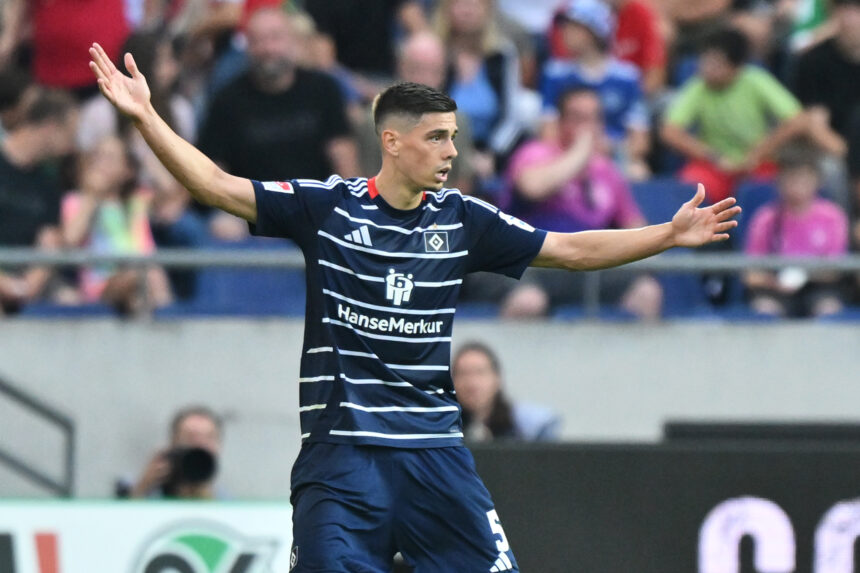 Dennis Hadzikadunic wird dem HSV im Schlussspurt fehlen.