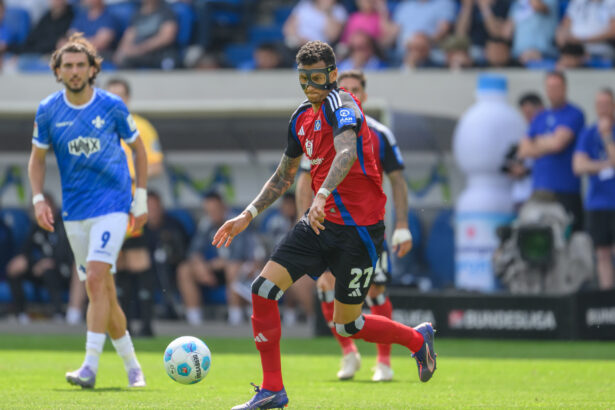 Die Zukunft von Davie Selke beim HSV ist offen.
