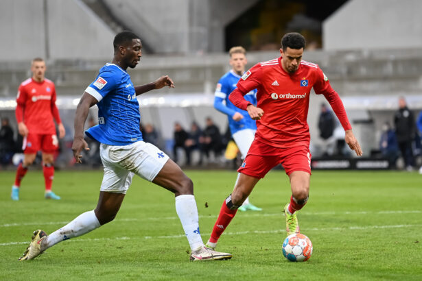 Der HSV gab in Darmstadt zumeist eine gute Figur ab.