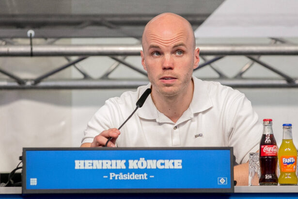 Der neue HSV-Präsident Henrik Köncke