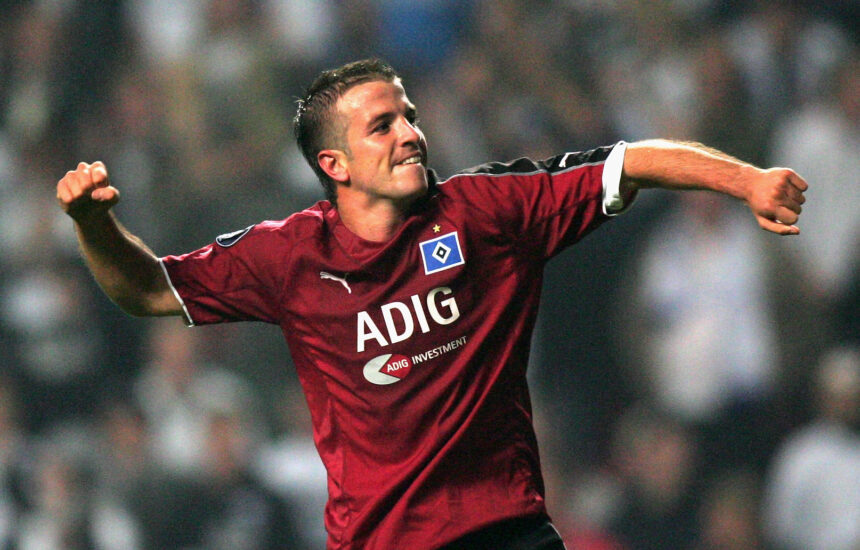 Rafael van der Vaart schoss den HSV beim UEFA-Cup-Duell in Kopenhagen zum Sieg.