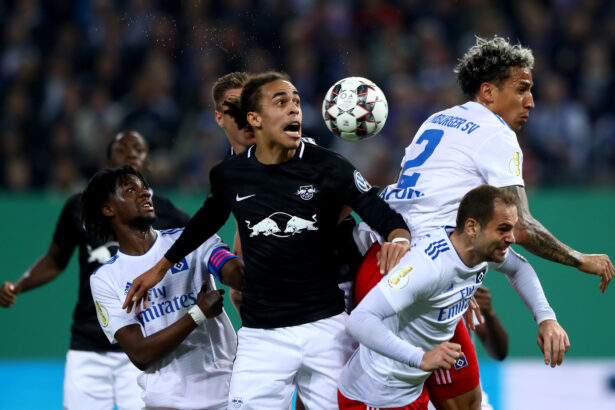 Yussuf Poulsen könnte zum HSV wechseln.