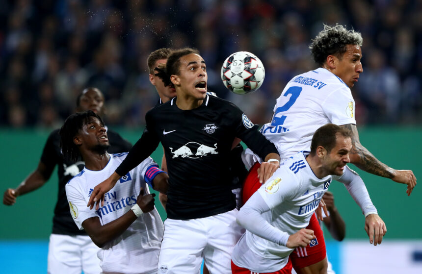 Yussuf Poulsen könnte zum HSV wechseln.