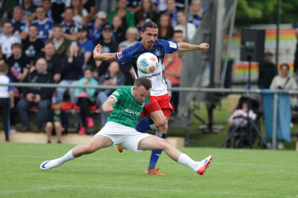 Rayan Philippe überzeugt bei seinem HSV-Debüt.