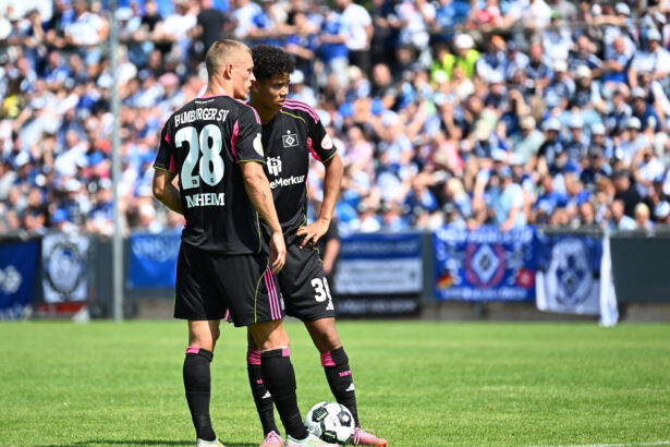 HSV: Miro Muheim und Alexander Rossing-Lelesiit laufen für ihre Nationalteams auf.