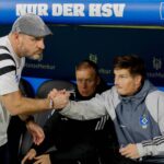 Steffen Baumgart und Merlin Polzin arbeiteten beim HSV neun Monate gemeinsam.