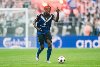 Der HSV verlieh Joel Agyekum an Viktoria Köln.