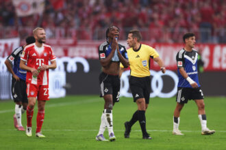 Aboubaka Soumahoro im HSV-Trikot