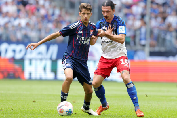 Der HSV im Testspiel gegen Olympique Lyon