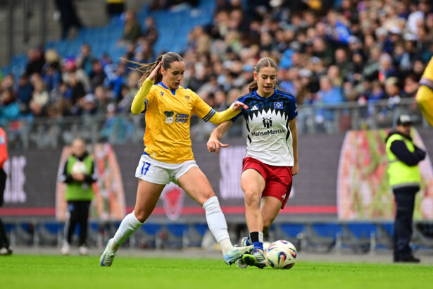 Die HSV-Frauen trennten sich von Jena unentschieden.