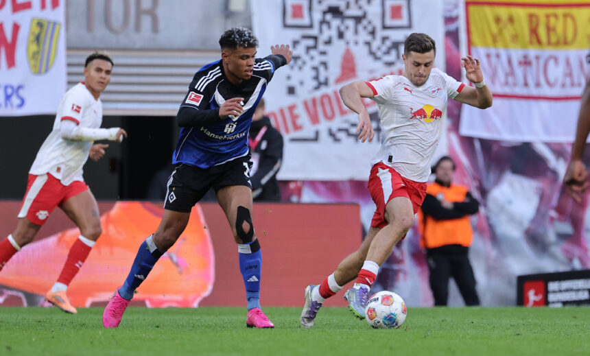 Christoph Baumgartner traf doppelt gegen den HSV.