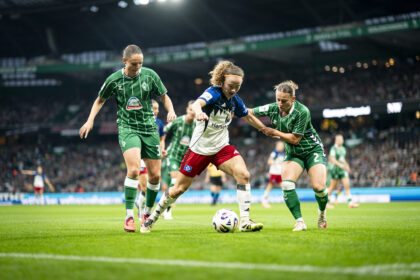 Die HSV-Frauen unterlagen Werder Bremen.