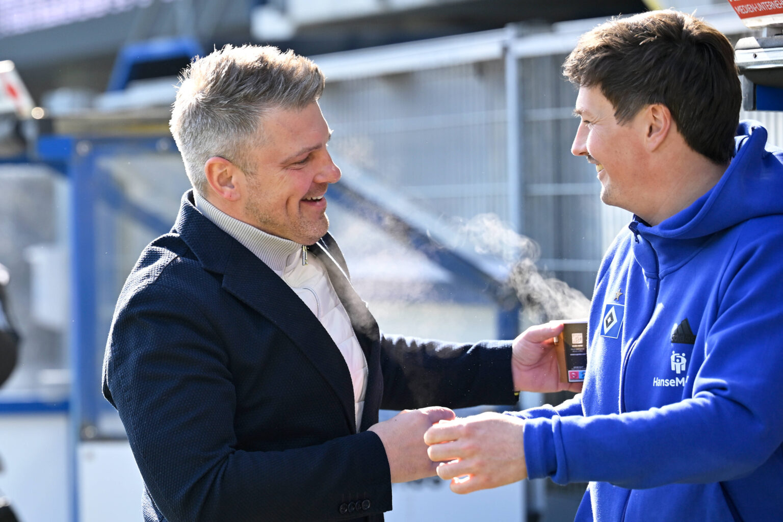 Lukas Kwasniok und Merlin Polzin