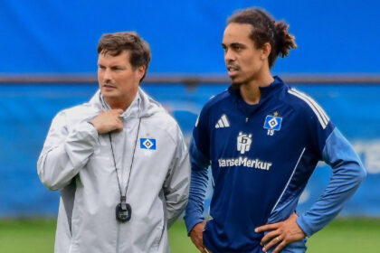 Merlin Polzin und Yussuf Poulsen