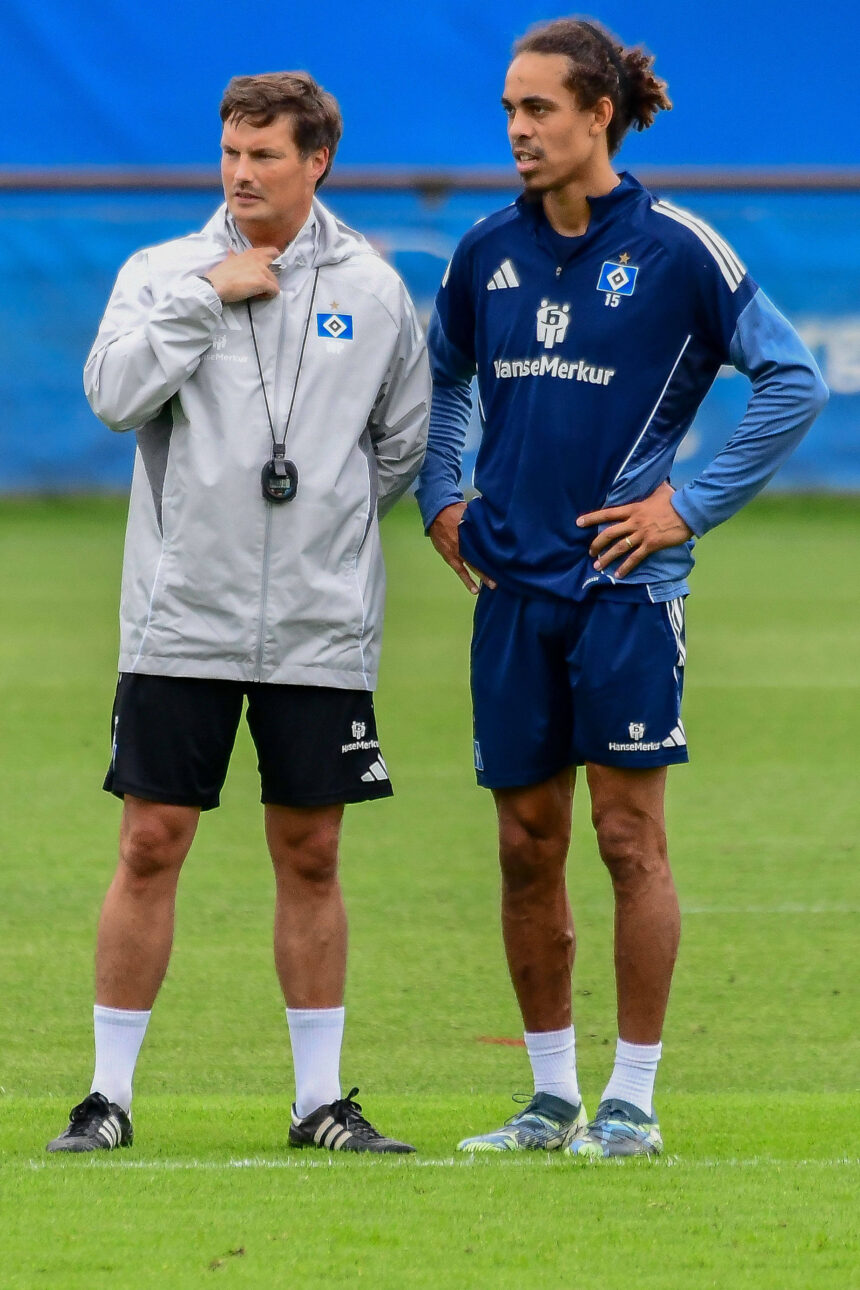 Merlin Polzin und Yussuf Poulsen