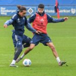 Yussuf Poulsen und Daniel Elfadli