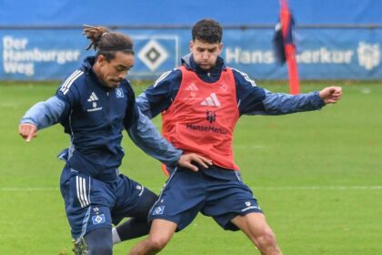 Yussuf Poulsen und Daniel Elfadli