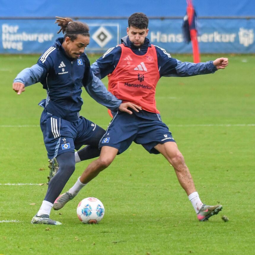 Yussuf Poulsen und Daniel Elfadli