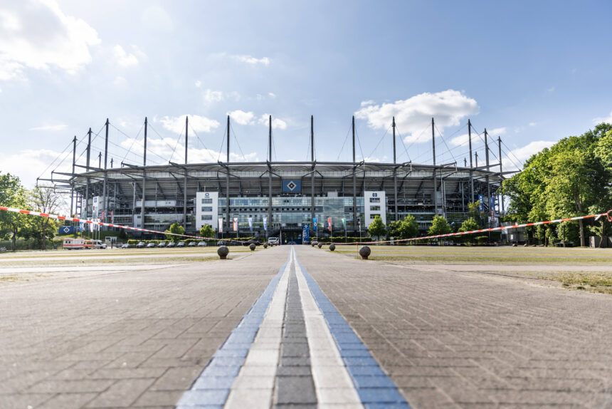 Volksparkstadion Außenansicht