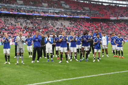 HSV-Stars vor den Auswärtsfans