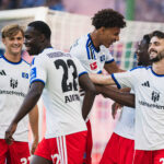 HSV-Stars bejubeln Tor