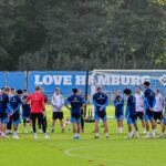 Mannschaftskreis HSV rund um Merlin Polzin